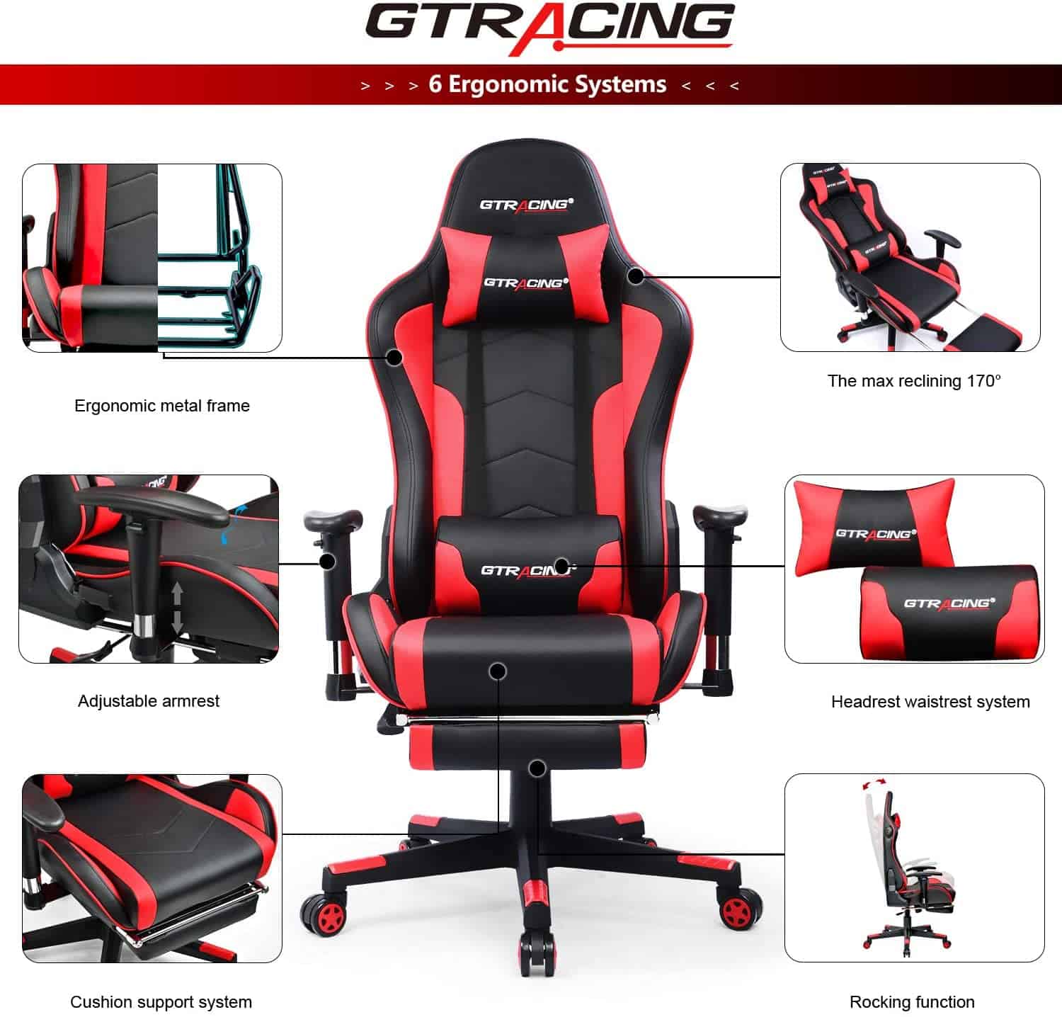 6 Best Gaming Chairs With Speakers 2024 - GPCD