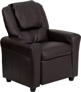 Leather Kids Recliner Gaming Chair