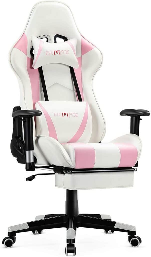 Ficmax Massage Pink Gaming Chair