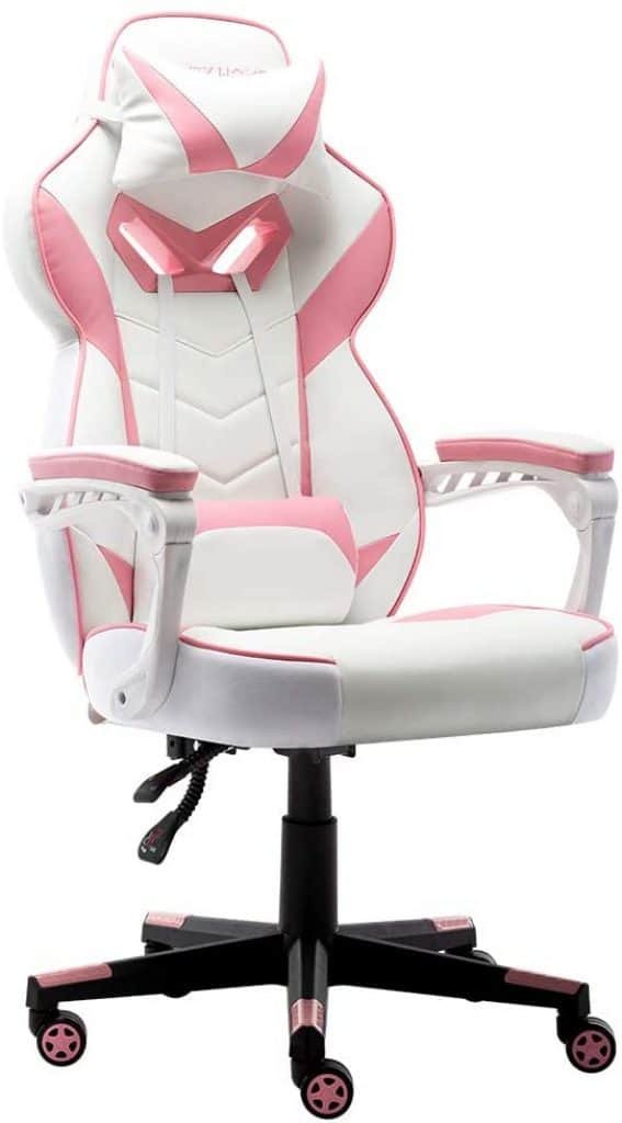 Bonzy Home Pink Gaming Chair