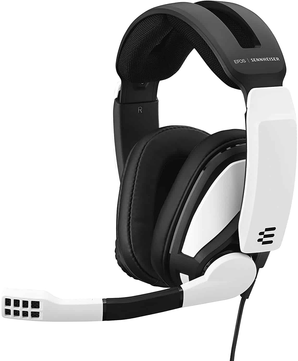 white gamer headset