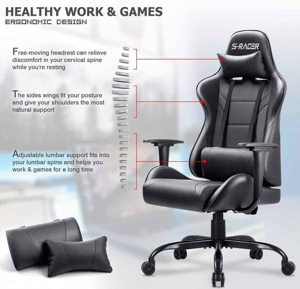 Homall PC Budget Gaming Chair