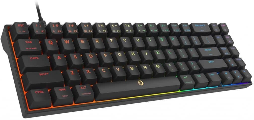 DREVO Calibur V2 RGB 60% Wired Mechanical Gaming Keyboard