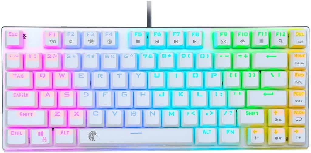 HOU JI Z88 Z-88 RGB Mechanical 60% Gaming Keyboard