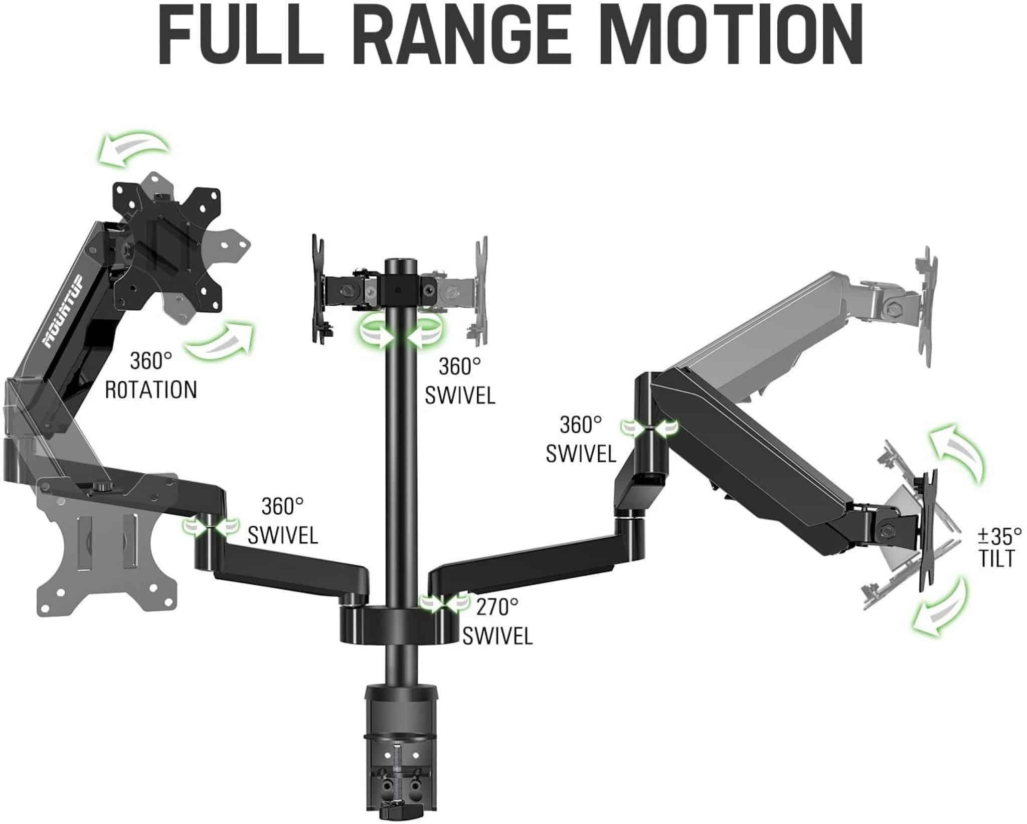 9 Best Triple Monitor Stands for an Ultimate Gaming 2024 GPCD