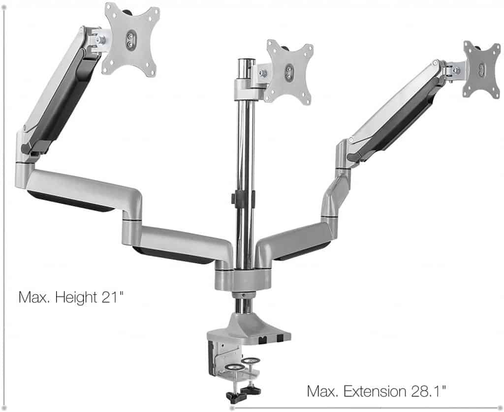 TechOrbits Three Monitor Stand