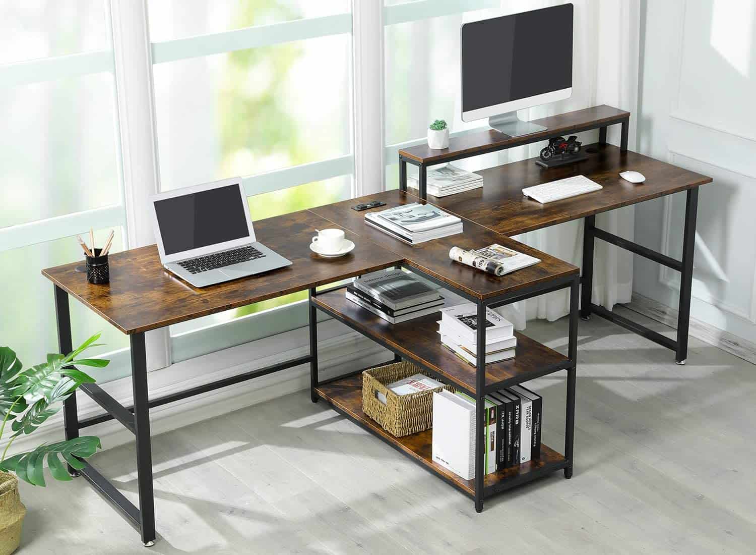 8 Best Two Person Desks for Home Office Use 2024 - GPCD