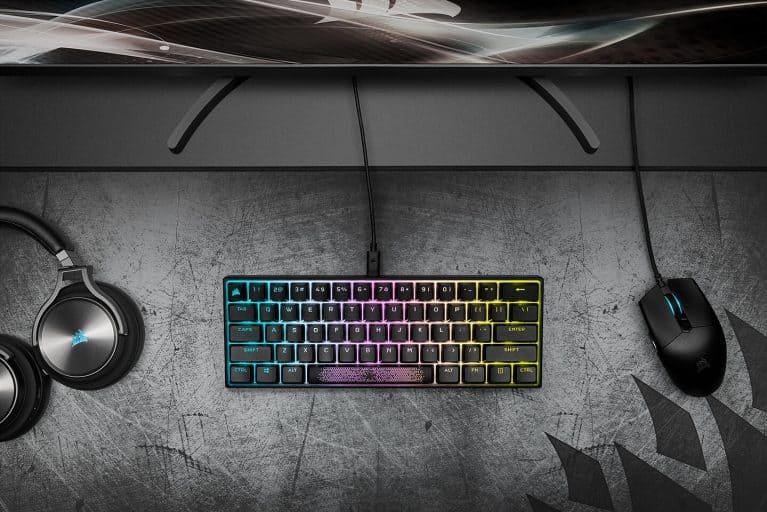 Corsair K65 RGB MINI Review - 60% Keyboard - GPCD