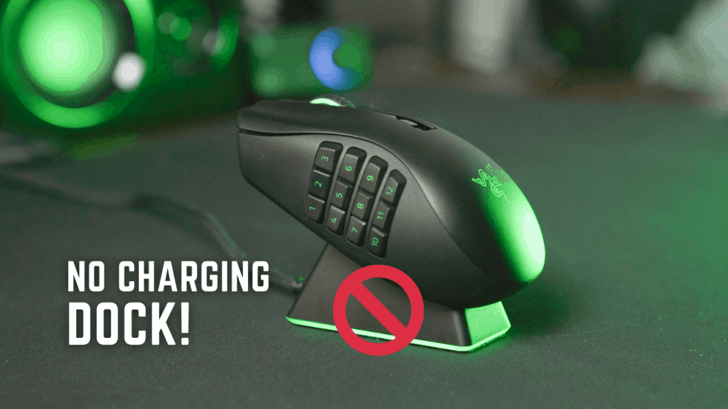 The Razer Naga Pro Charging Dock