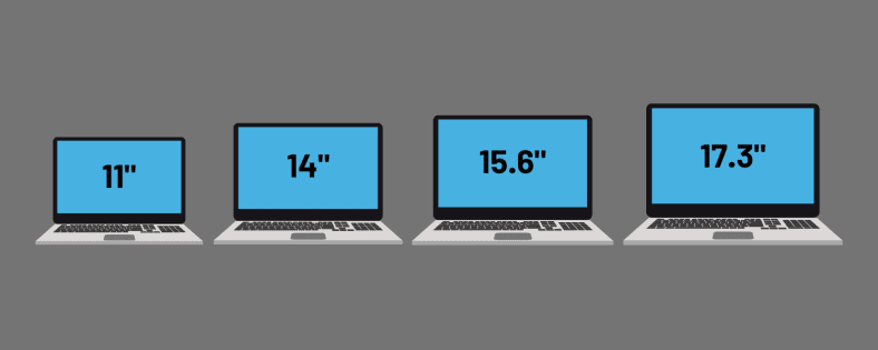 Common Laptop Sizes