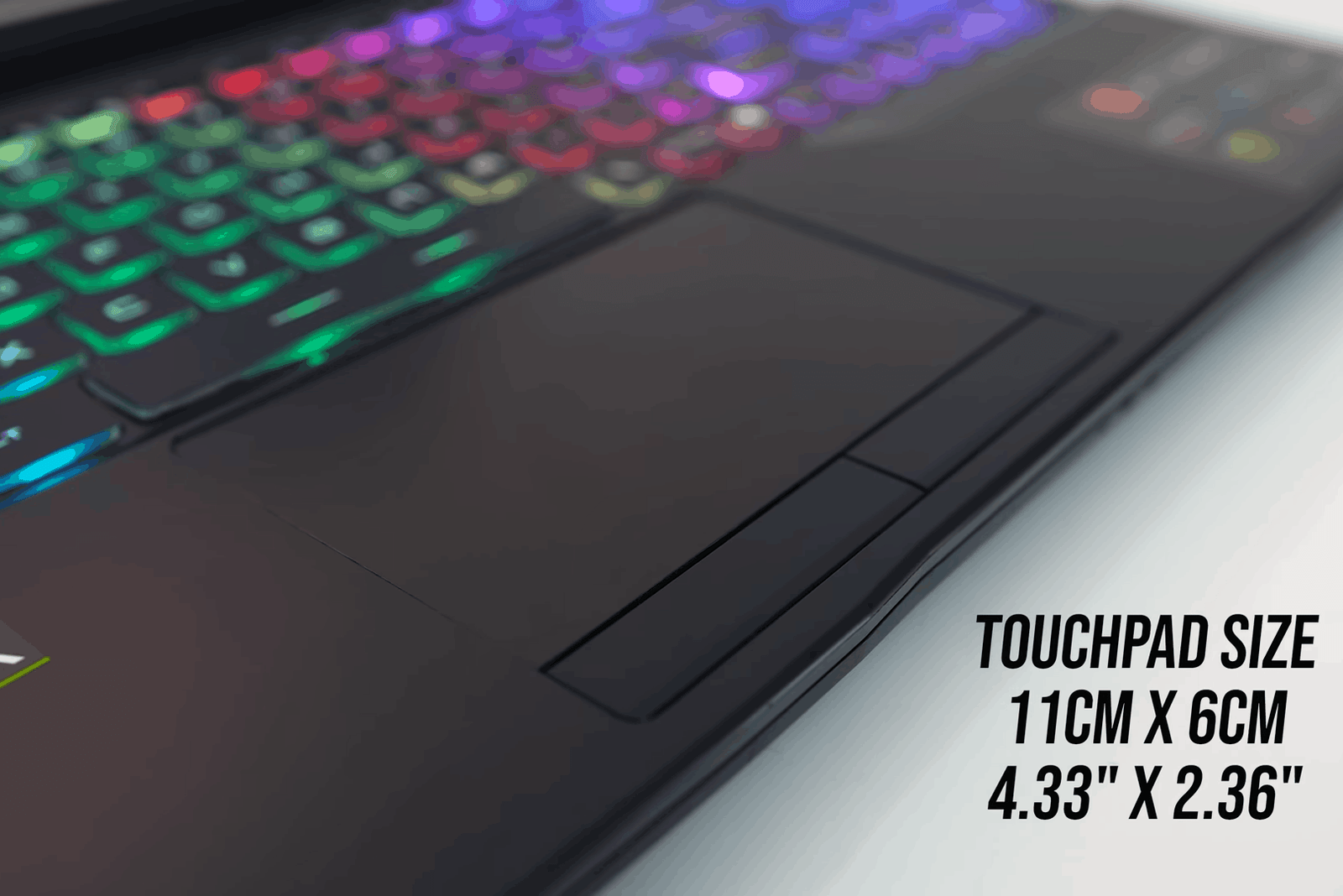 MSI GL65 2020 touchpad