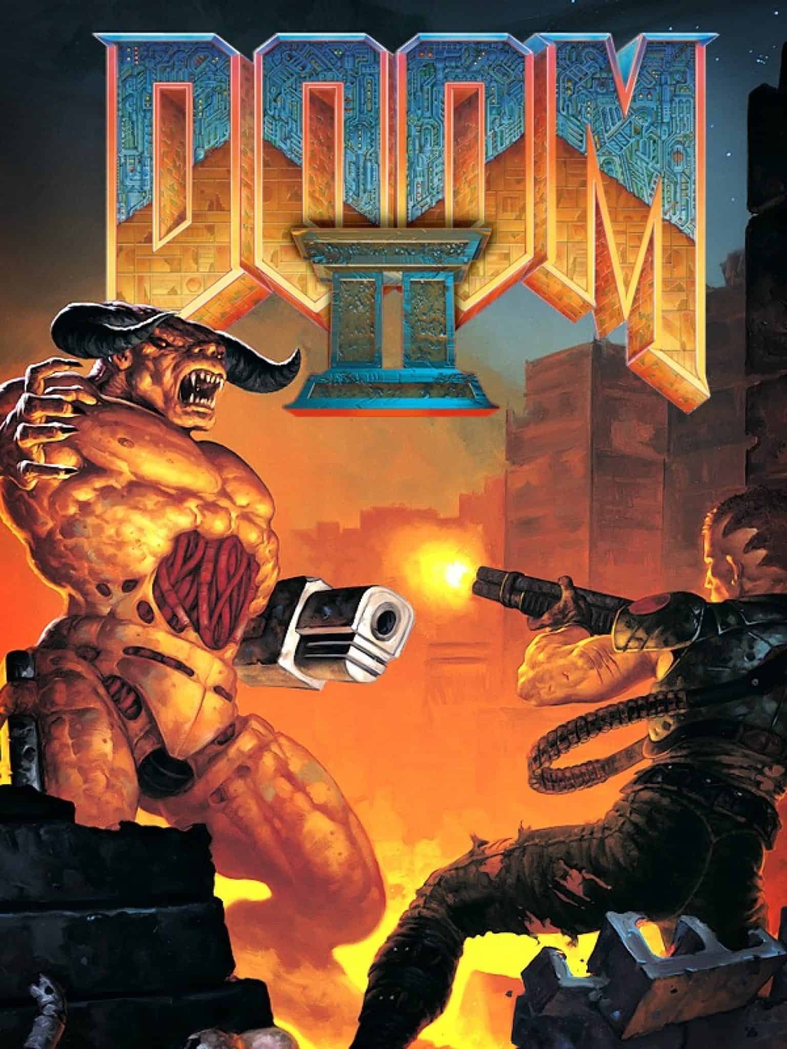 Doom 2 box art