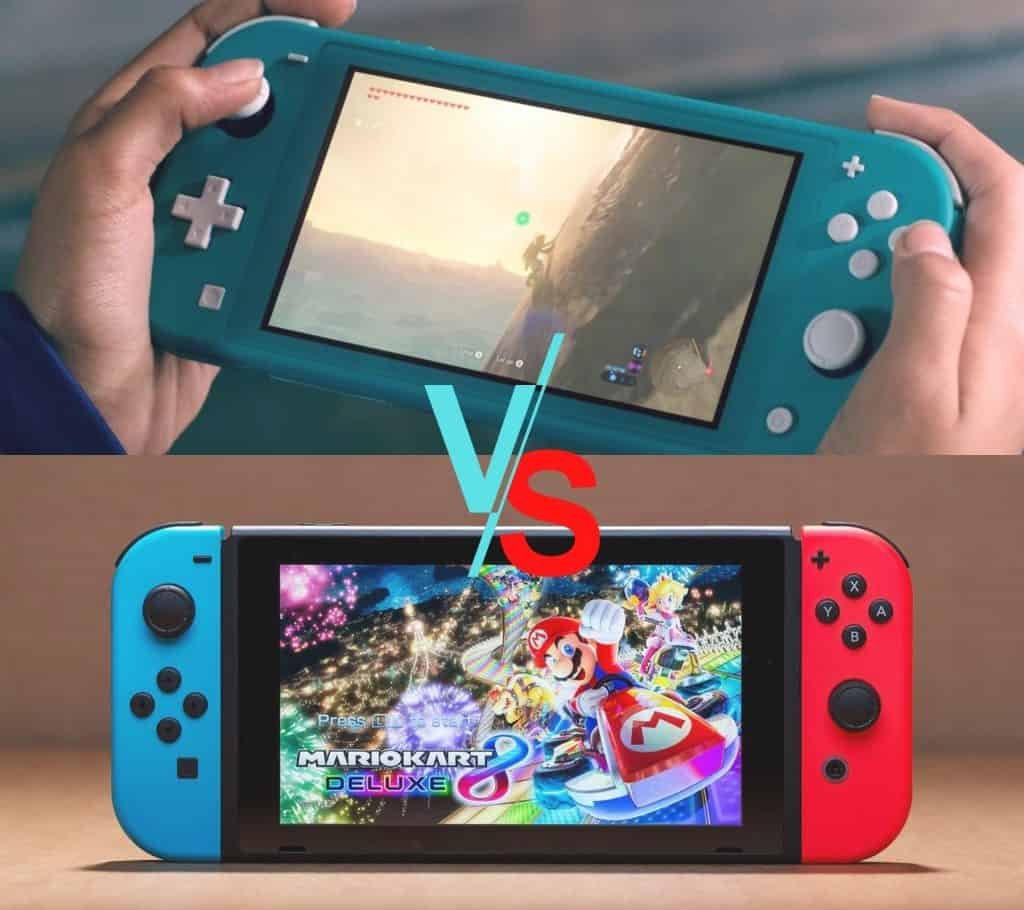 Nintendo Switch lite vs. Regular