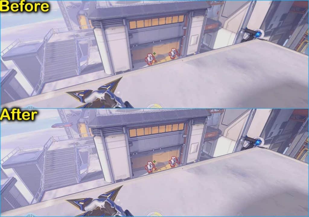 in-game overlay comparison Overwatch