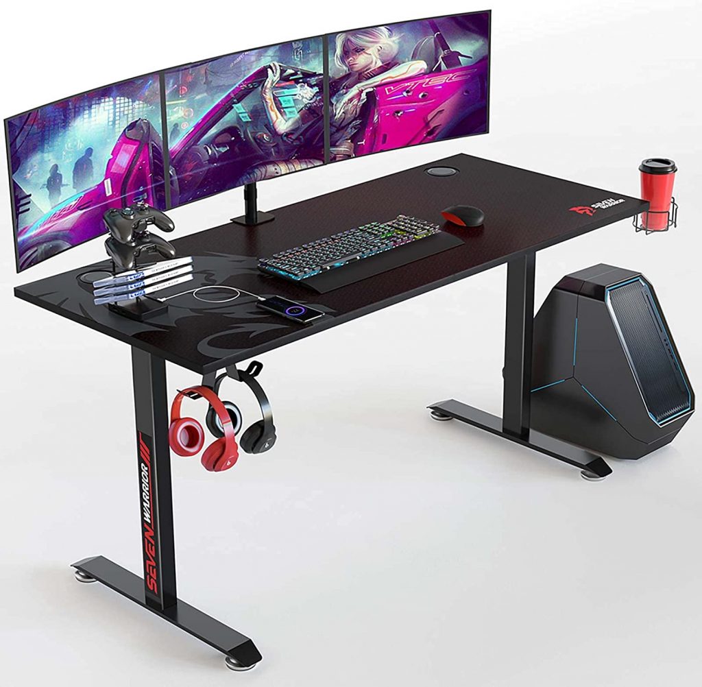 SEVEN WARRIOR Gaming Desk 55 INCH