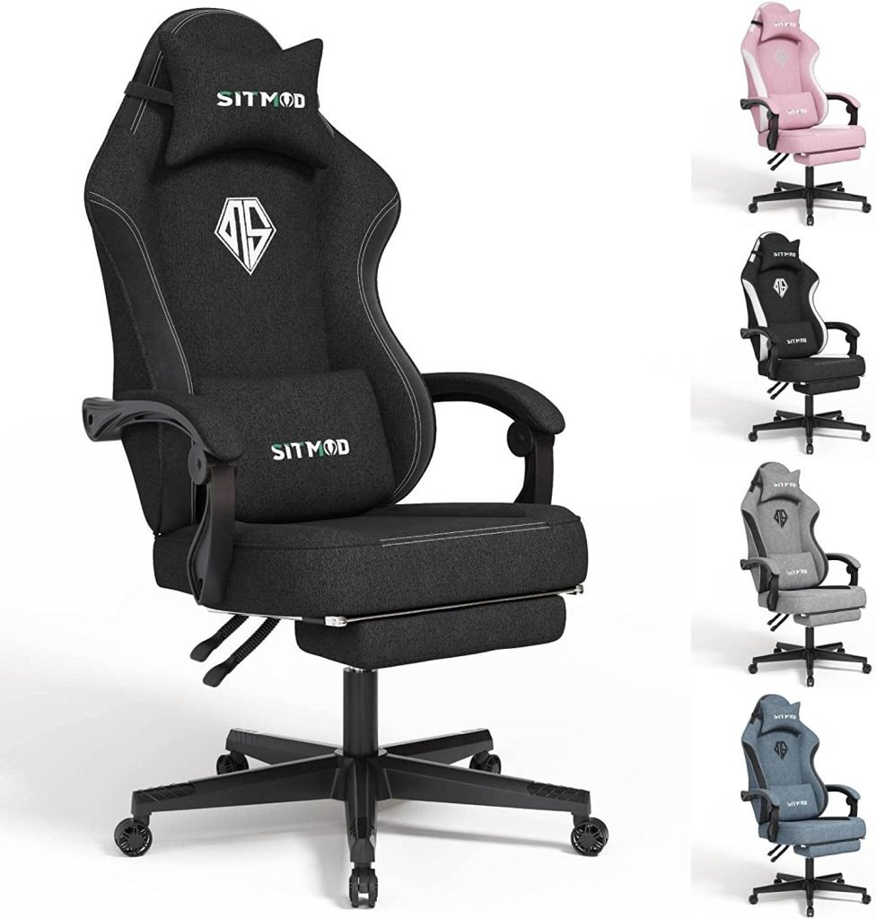 SITMOD Gaming Chair with footrest