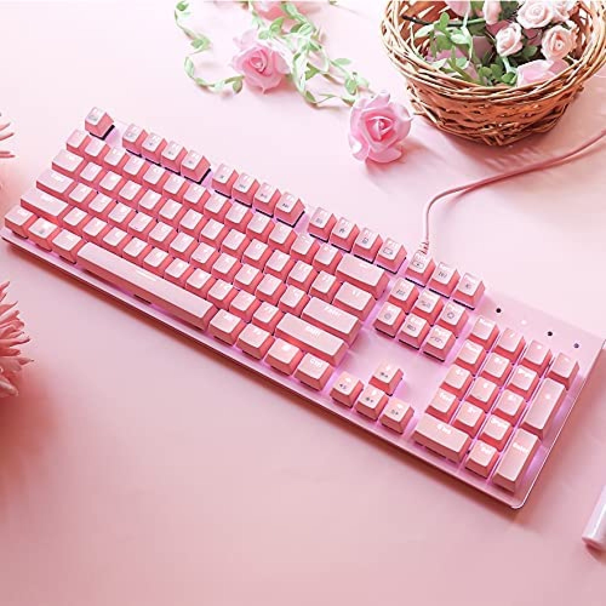 8 Best Pink Gaming Keyboards in 2023 - GPCD