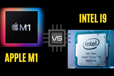 Apple Silicon M1 vs Intel i9